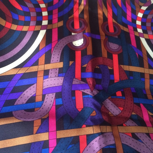 HERMES Clothing Silk Cashmere Dress Made in France - Picture 8 of 8